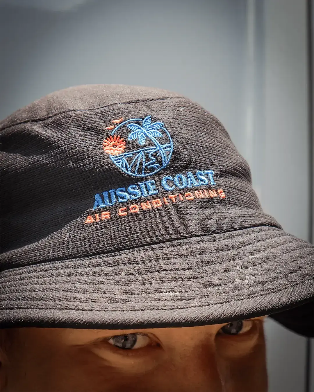 Aussie Coast Air Conditioning branded cap