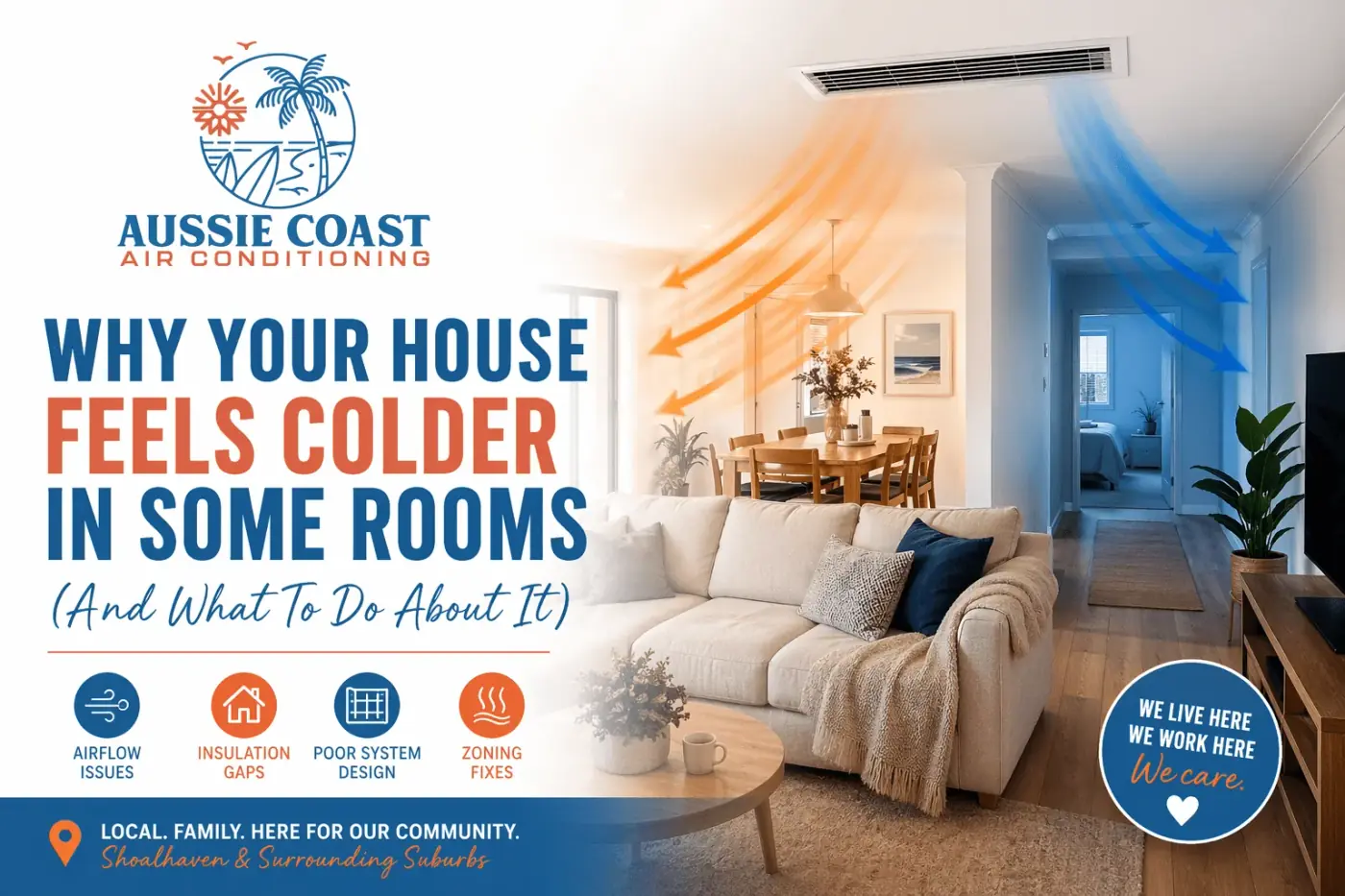 Why Your House Feels Colder in Some Rooms (And What To Do About It)